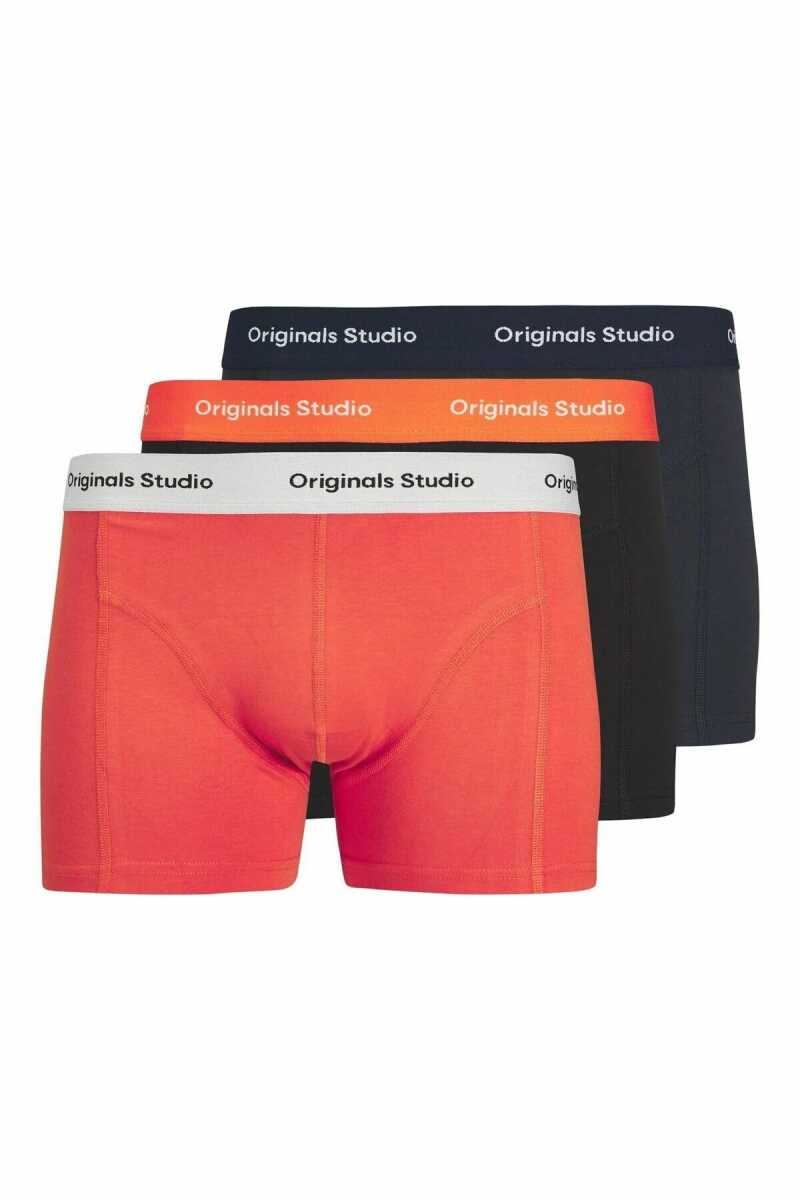 Jack Jones Vesterbro Solıd 3 Lü Paket Erkek Boxer 12272945