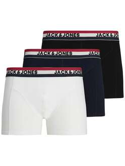 Jack Jones Waıstband 3 LÜ Paket Erkek Boxer 12171265 - 1