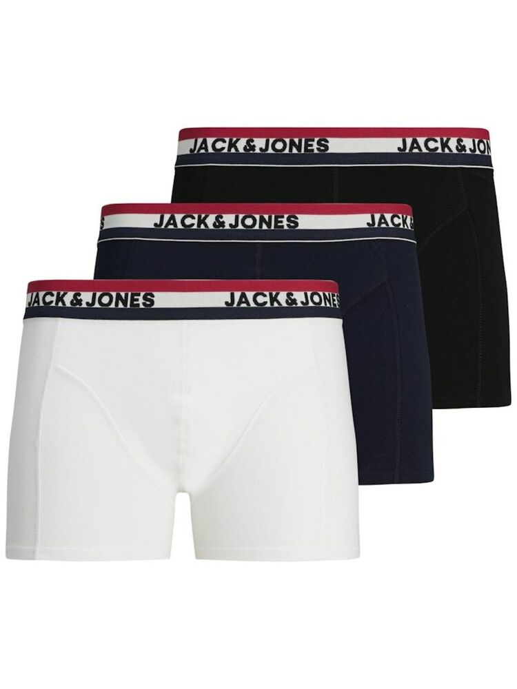 Jack Jones Waıstband 3 LÜ Paket Erkek Boxer 12171265 - 1