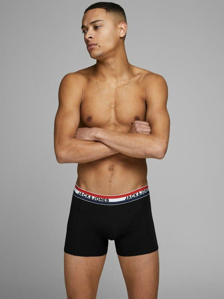 Jack Jones Waıstband 3 LÜ Paket Erkek Boxer 12171265 - 3