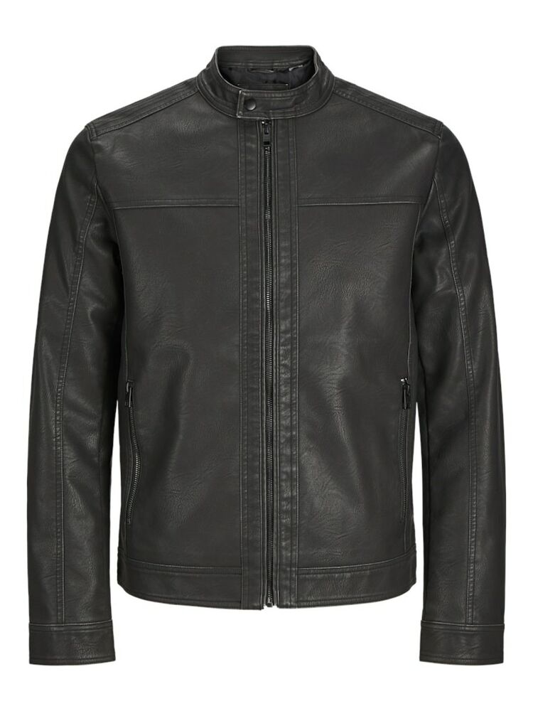 Jack Jones Warner Washed Pu Suni Deri Erkek Ceket 12273244 - 2