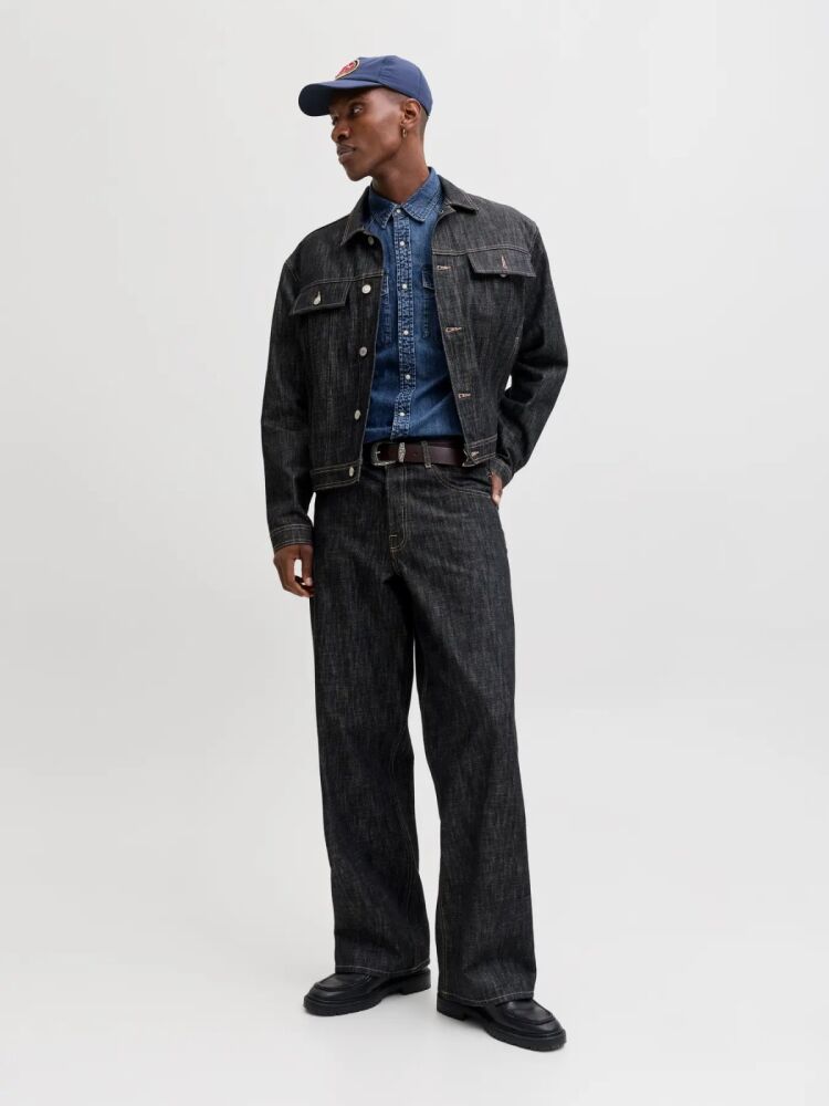 Jack Jones Western Erkek Jean Gömlek 12289219 (1)