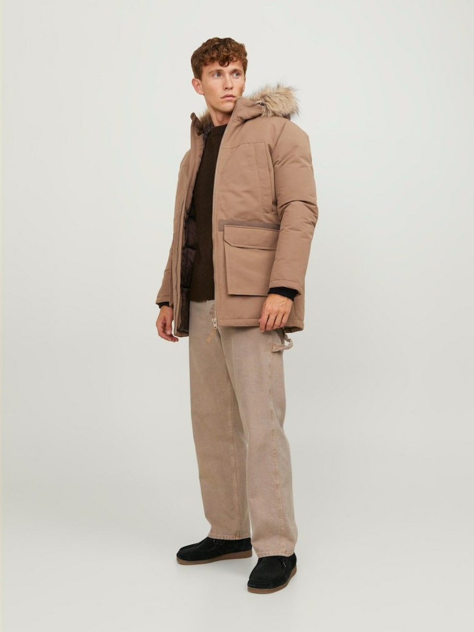 Jack Jones Wıng Erkek Parka 12235858 - 4