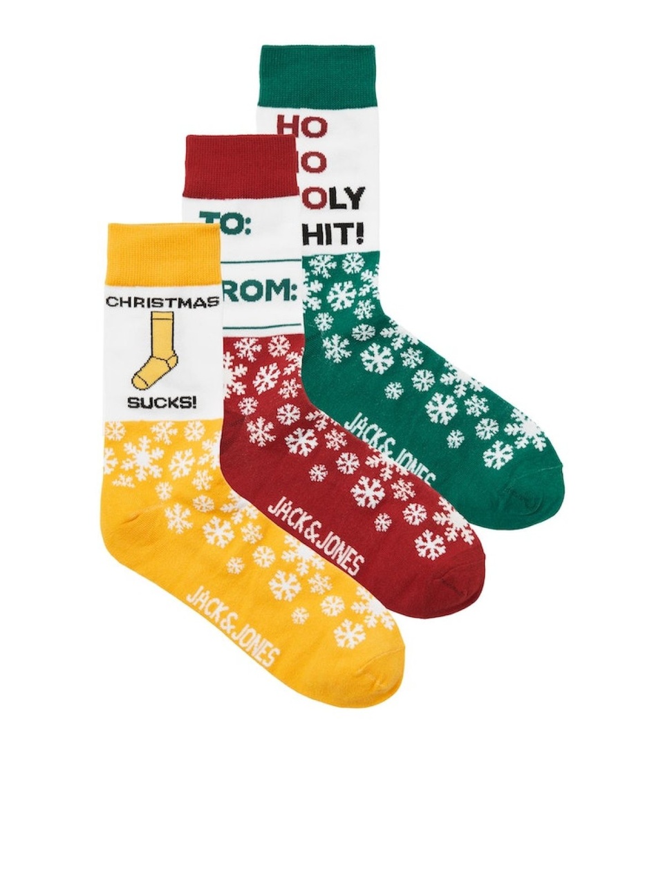 Jack Jones Xmas Gıft 3 Lü paket Erkek Çorap 12246162 - 1