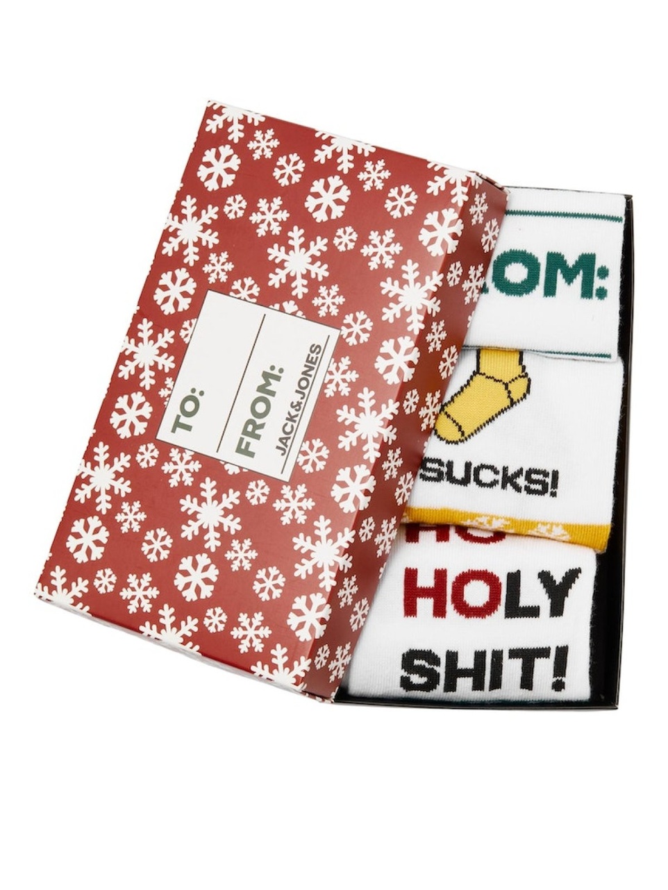 Jack Jones Xmas Gıft 3 Lü paket Erkek Çorap 12246162 - 4