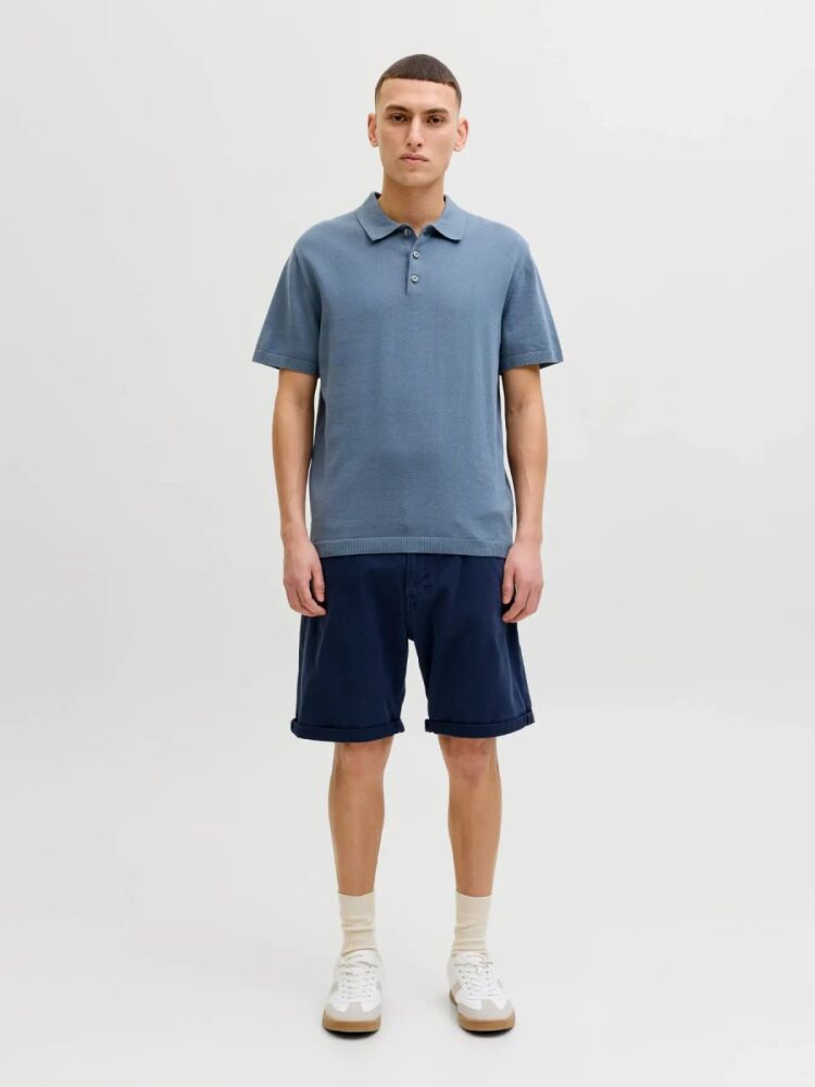 Jack JonesWıll Regular Fit Triko Polo Yaka Erkek Tişört 12288552 (1)
