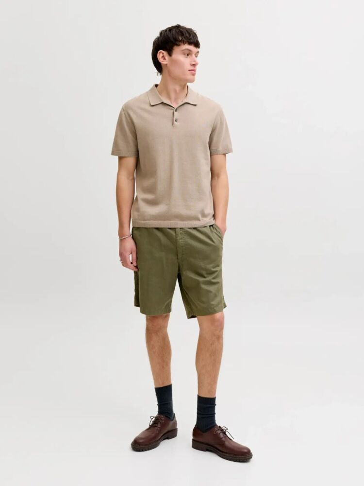 Jack JonesWıll Regular Fit Triko Polo Yaka Erkek Tişört 12288552 (1)