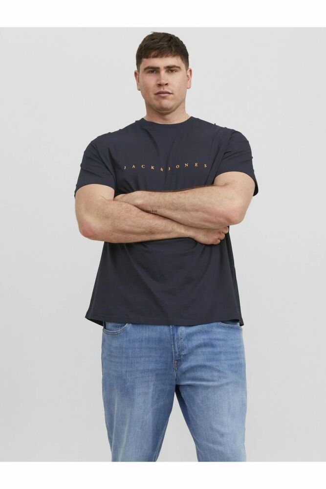 Jack Jones Star Büyük Beden Erkek Tişört 12243625