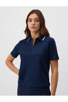 Jimmy Key Polo Yaka Kadın Tişört 5SW442241 - 1