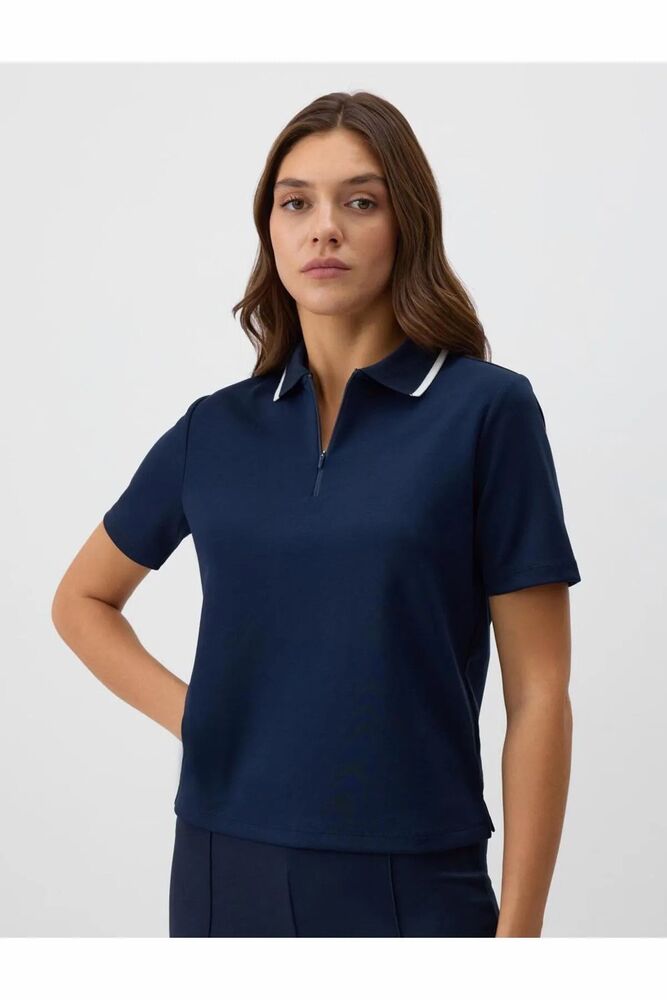 Jimmy Key Polo Yaka Kadın Tişört 5SW442241 - 1