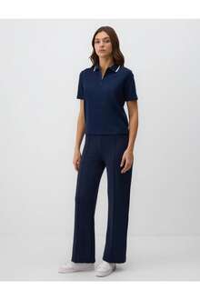 Jimmy Key Polo Yaka Kadın Tişört 5SW442241 - 2