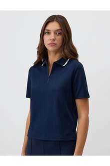 Jimmy Key Polo Yaka Kadın Tişört 5SW442241 - 3