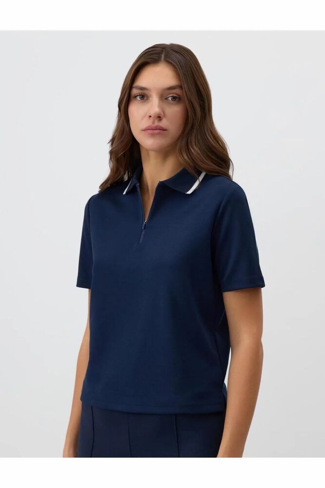 Jimmy Key Polo Yaka Kadın Tişört 5SW442241 - 3