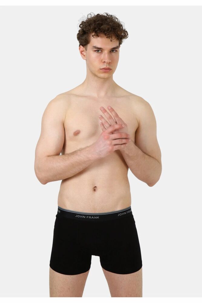 John Frank Basıc Brıght Üçlü Paket Erkek Boxer JF3BBR06 (1)
