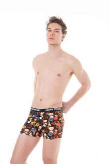 John Frank Dijital Baskılı Erkek Boxer JFBD317 - 1