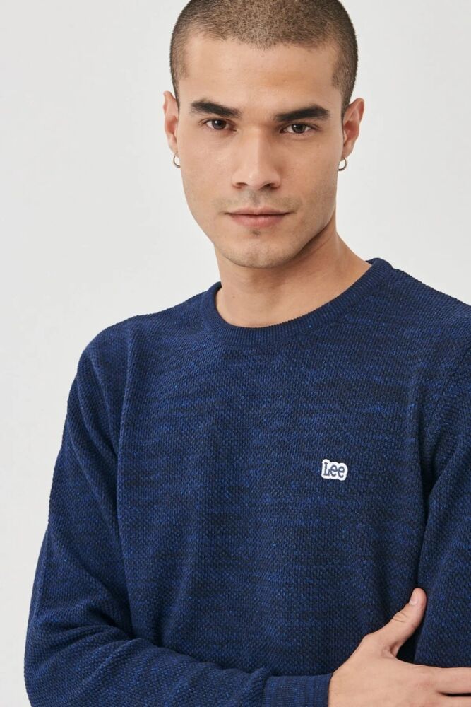Lee Bisiklet Yaka Erkek Kazak L212149400 - 2