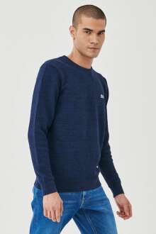 Lee Bisiklet Yaka Erkek Kazak L212149400 - 3