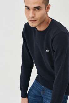 Lee Bisiklet Yaka Erkek Kazak L212149410 - Lee (1)