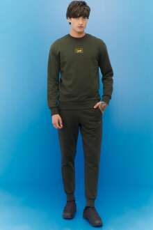 Lee Bisiklet Yaka Erkek Sweat L212299801 - Lee (1)