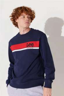 Lee Bisiklet Yaka Erkek Sweat L232501410 - Lee (1)