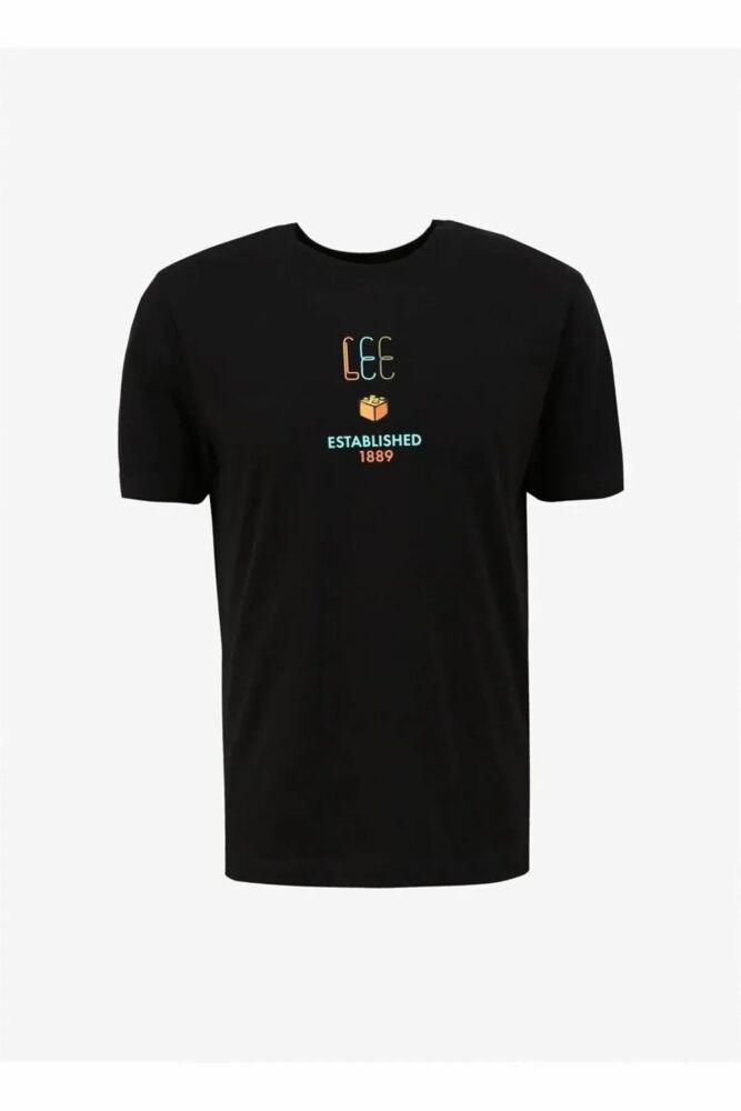 Lee Bisiklet Yaka Erkek Tişört L241580001 - 3