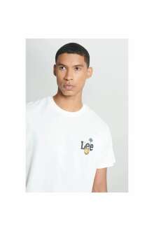 Lee Bisiklet Yaka Erkek Tişört L241582102 - Lee (1)