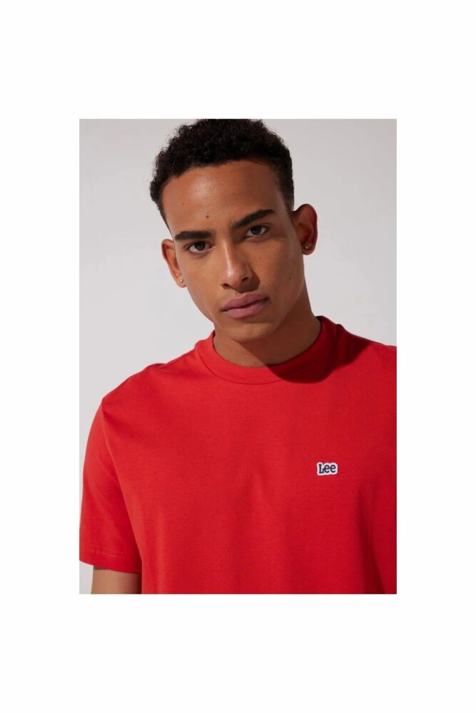 Lee Bisiklet Yaka Erkek Tişört  L60UFQ512 - 1