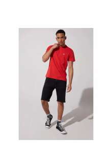 Lee Bisiklet Yaka Erkek Tişört  L60UFQ512 - 2