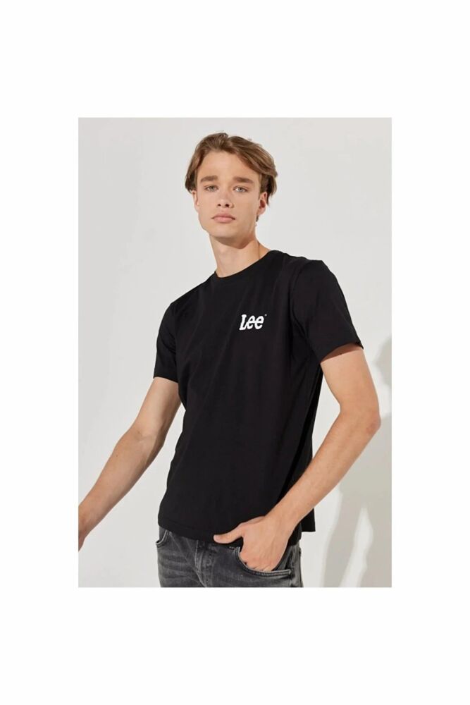 Lee Bisiklet Yaka Erkek Tişört LL04FQ001 - 2