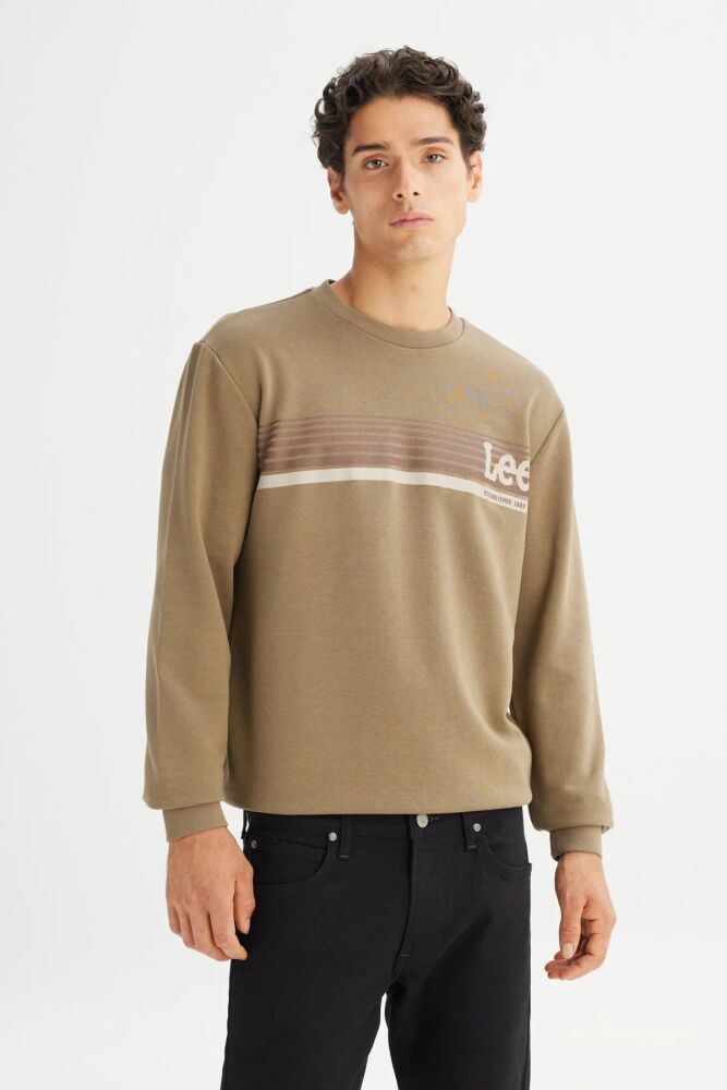Lee Erkek Baskılı Sweatshirt L2520099801