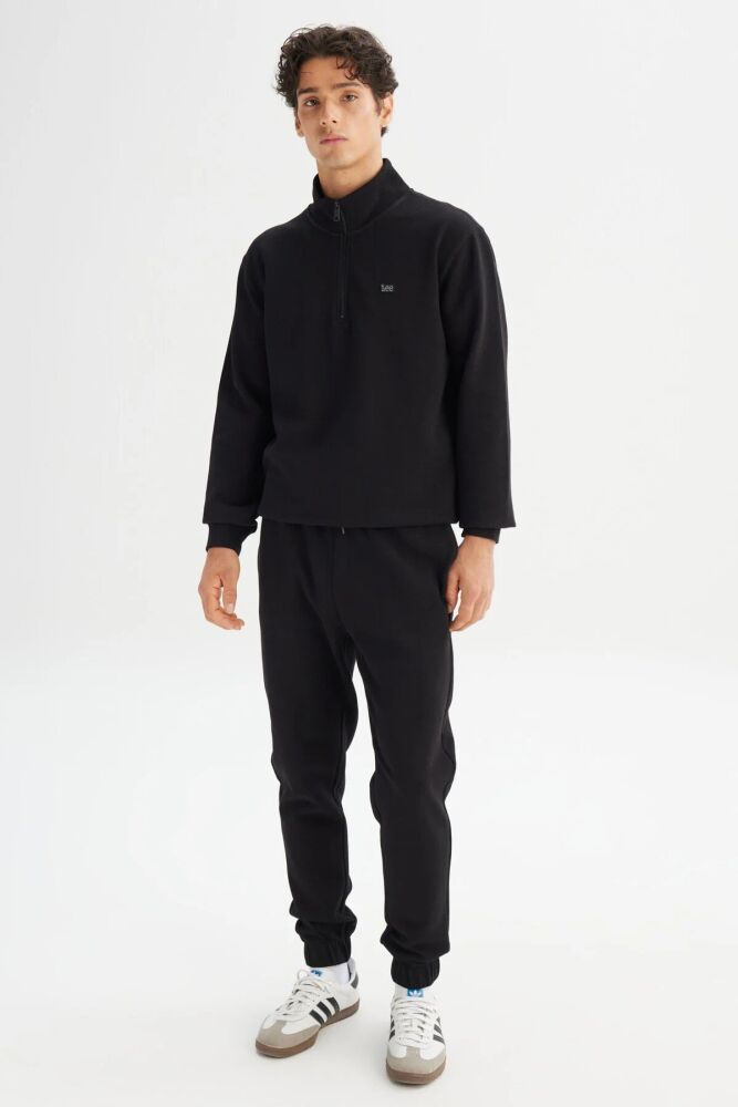 Lee Erkek Pike Interlock Half Zip Sweatshirt L2520312001 (1)