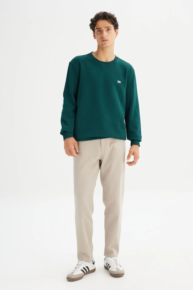 Lee Erkek Small Logo Sweatshirt L81IRY898 (1)
