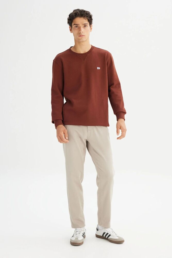 Lee Erkek Small Logo Sweatshirt L81IRY906 (1)
