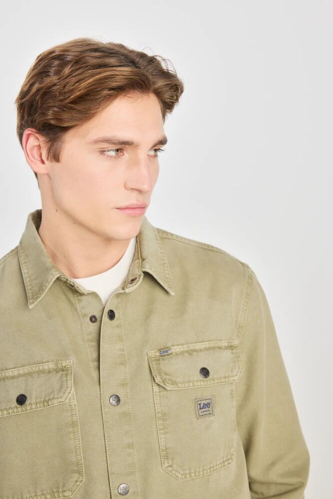 Lee Kalın Non Denim Erkek Gömlek L68D2302526 - 5