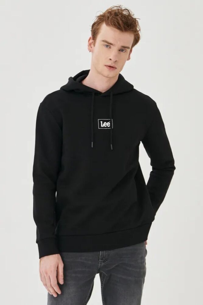 Lee Kapişonlu Erkek Sweat L212302001 (1)