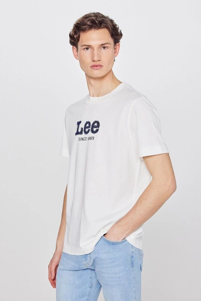 Lee Regular Fit Aplikeli Erkek T-shirt L2510154104 (1)