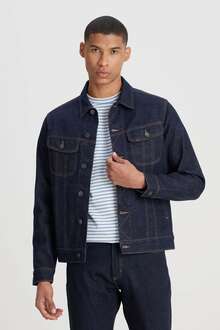 Lee Trucker Erkek Jean Ceket L89ZLJ049 - 2