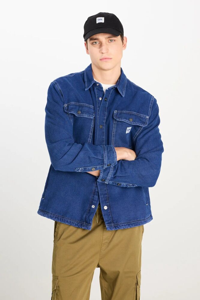 Lee Workwear Denim Erkek Gömlek L68D5556591 - 1