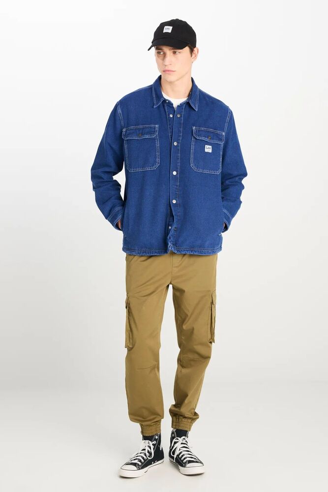 Lee Workwear Denim Erkek Gömlek L68D5556591 - 3