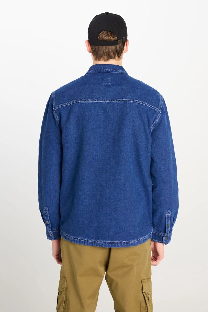 Lee Workwear Denim Erkek Gömlek L68D5556591 - 5