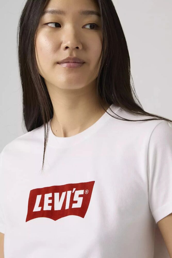 Levi's Gr Favorıte Tee Vıntage Bw + Kadın Beyaz Tişört 008BX-0006