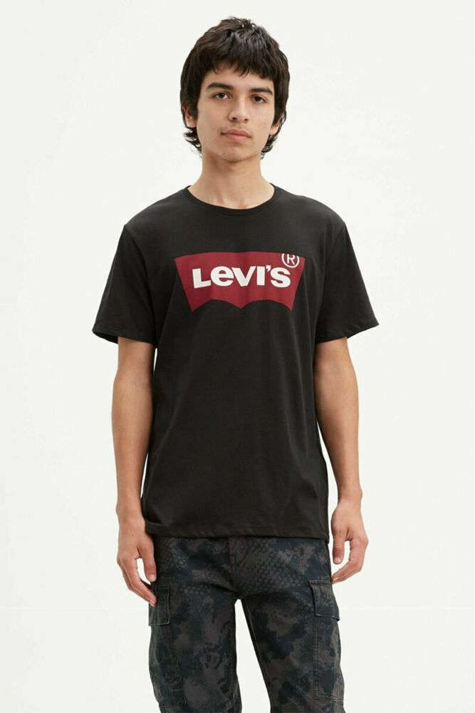 Levi's Graphıc Set In Neck Graphıc H215-Hm Erkek Siyah T-shirt 17783-0311