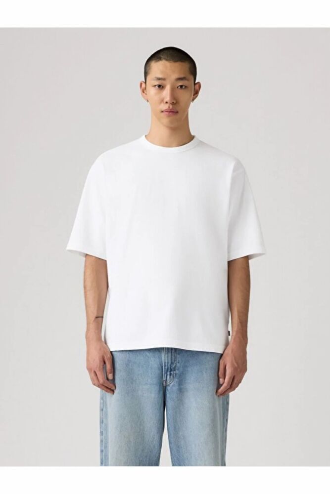 Levi's Heavyweıght Loose Tee C00987 Erkek Beyaz Tişört 005GY-0000