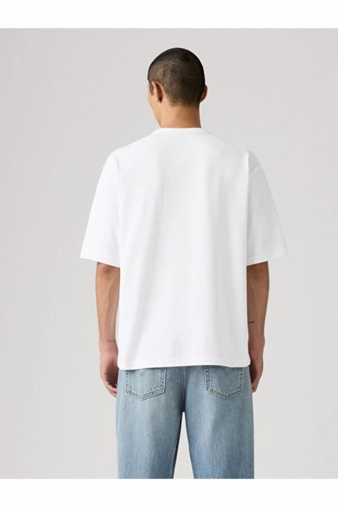 Levi's Heavyweıght Loose Tee C00987 Erkek Beyaz Tişört 005GY-0000 (1)