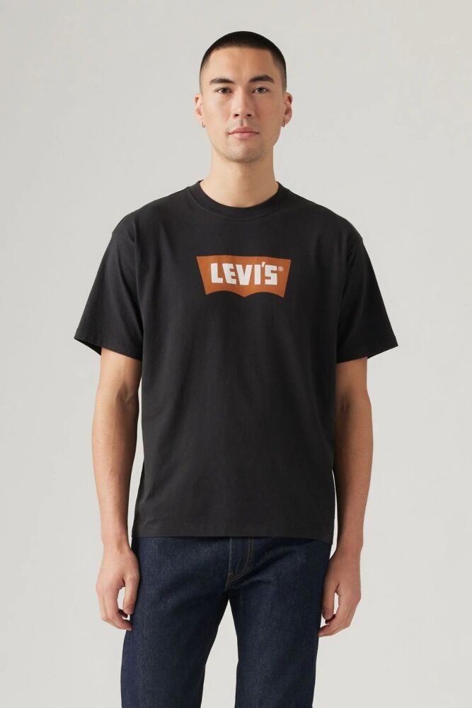 Levi's Vıntage Bw Graphıc Tee Vıntage Pecan Batwıng Cavıar Erkek Antrasit Tişört 000RY-0004