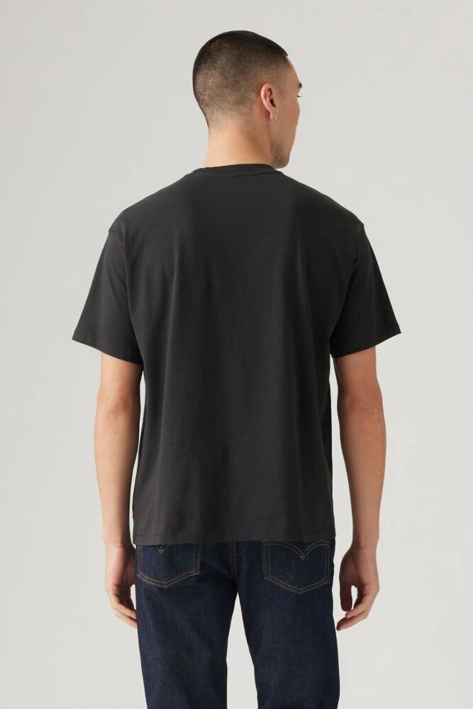 Levi's Vıntage Bw Graphıc Tee Vıntage Pecan Batwıng Cavıar Erkek Antrasit Tişört 000RY-0004 (1)