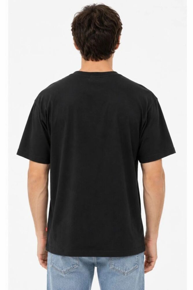 Levi's Vıntage Fıt Graphıc Tee Ssnl Logo 7 Jet  Erkek Siyah Tişört A9440-0023 (1)