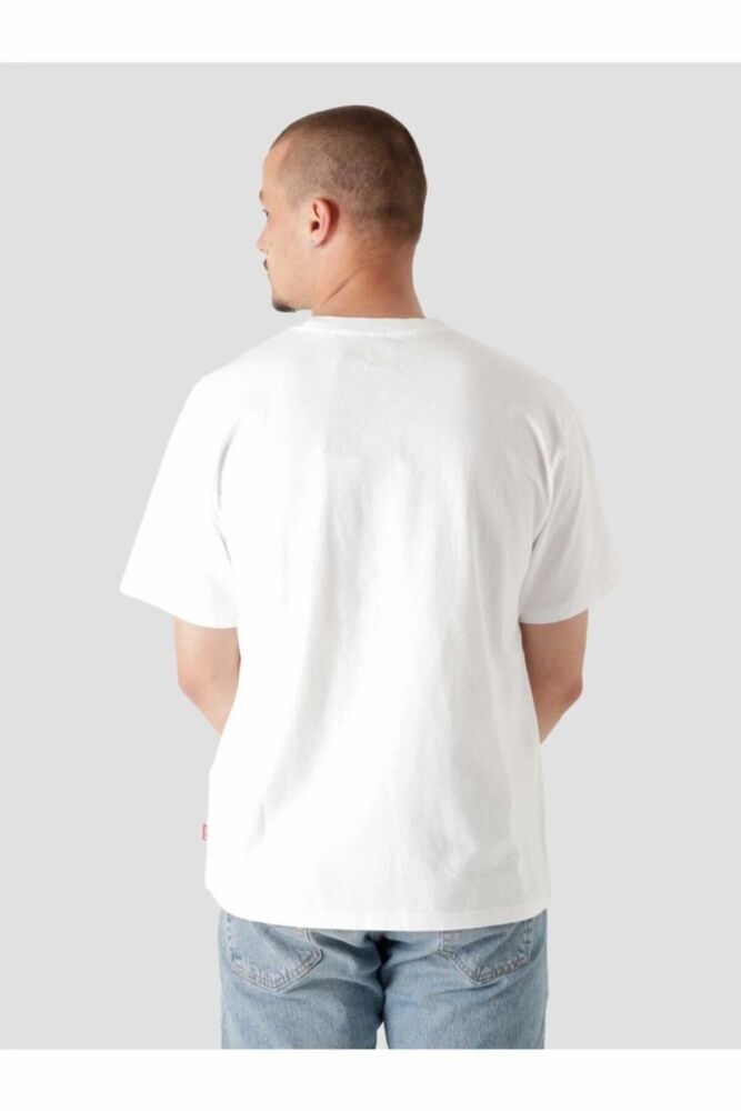 Levi's Vıntage Tee + Jersey Erkek Beyaz Tişört  A0637-0000 (1)