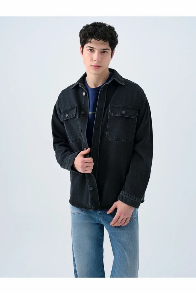 Loft Alejo Antra Wash Erkek Jean Gömlek LF2039700 - 1