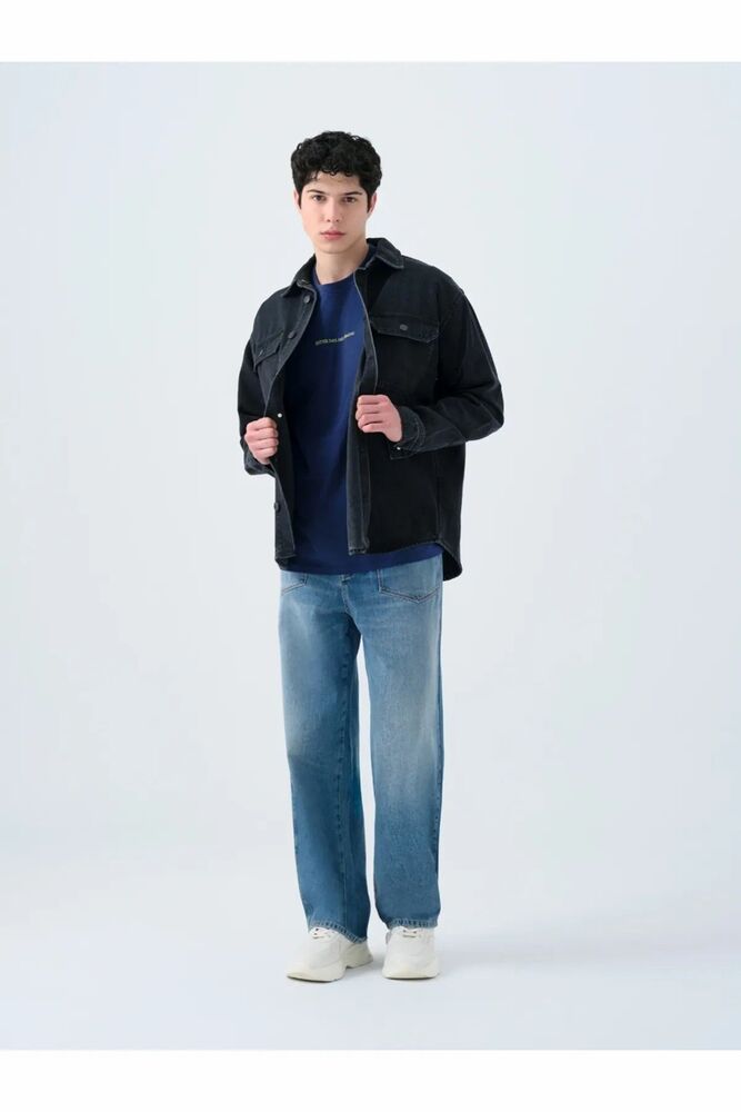 Loft Alejo Antra Wash Erkek Jean Gömlek LF2039700 - 3